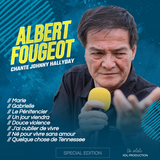 ALBERT FOUGEOT CHANTE J.HALLYDAY